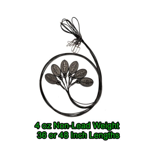 Texas Rig Decoy Anchors—Deadly Rigs™ 4 oz - Non-Lead